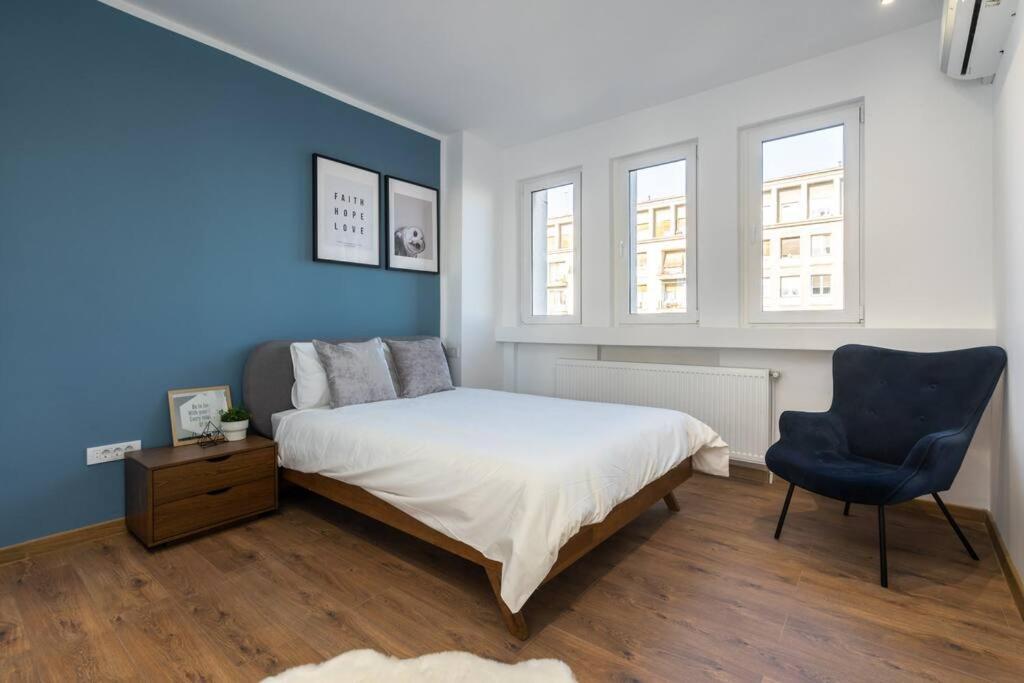 בוקרשט Stylish Apartament Magheru מראה חיצוני תמונה