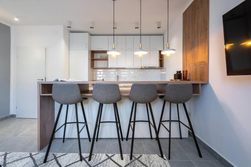בוקרשט Stylish Apartament Magheru מראה חיצוני תמונה